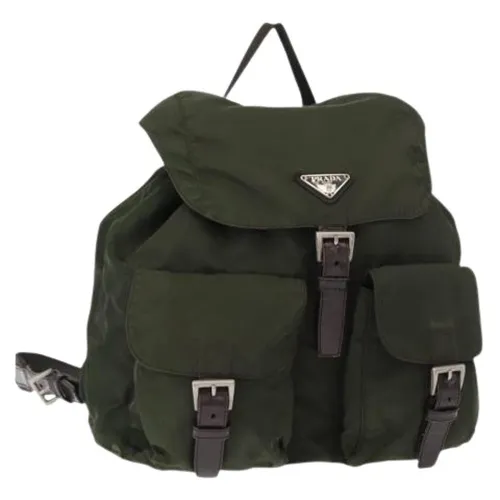 Pre-owned Nylon Backpack - Prada Vintage - Modalova