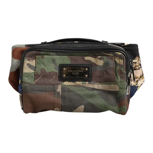 Camouflage Patchwork Fanny Pack - Dolce & Gabbana - Modalova