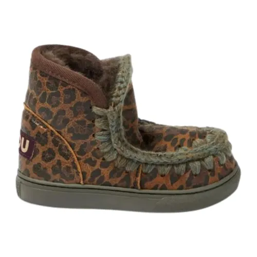 Spotted Flat Shoes Eskimo Style - Mou - Modalova