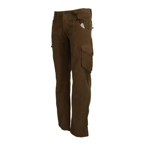 Corduroy Cargo Pants - Ermanno Scervino - Modalova