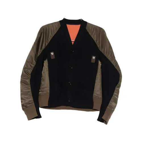 V-Neck Cardigan - Sacai - Modalova