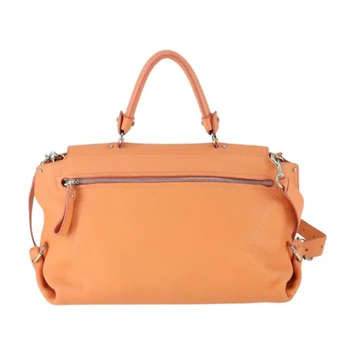 Pre-owned Vintage Gancini Leather Top Handle Bag - Salvatore Ferragamo Pre-owned - Modalova