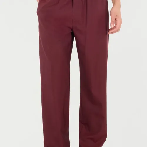 Comfortable Loose Fit Wool Pants - Roberto Cavalli - Modalova