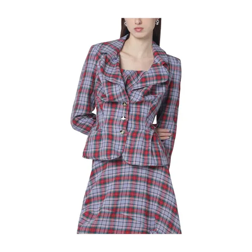 Drunken Checked Jacket - Vivienne Westwood - Modalova