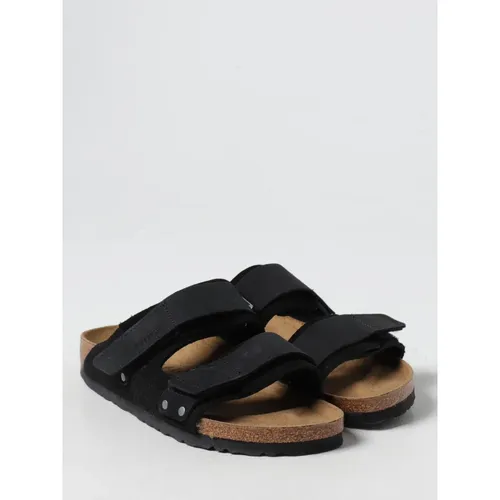 Black Suede Sandals for Men - Birkenstock - Modalova