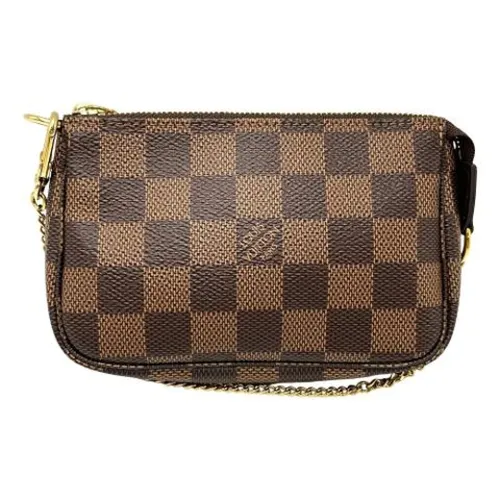 Bolso Mini de Lona Pre-owned - Louis Vuitton Vintage - Modalova