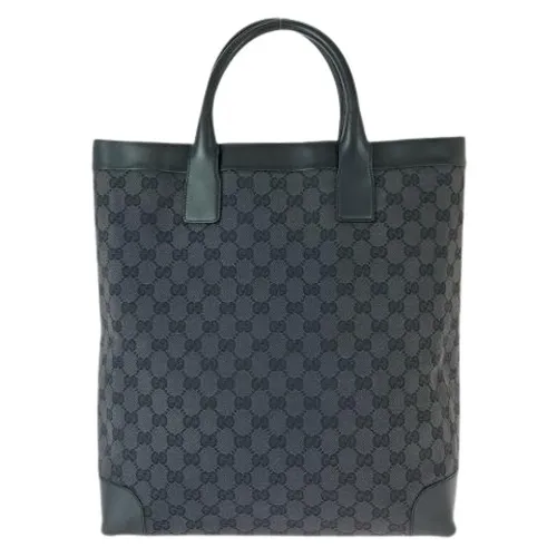Pre-owned Canvas Tote Bag - Gucci Vintage - Modalova