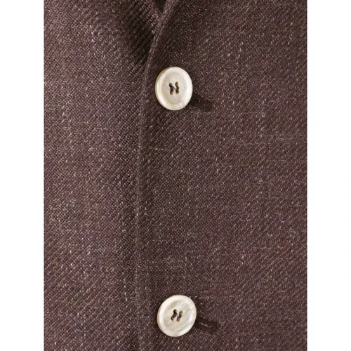 Brown Jacket for Stylish Outfits - Brunello Cucinelli - Modalova