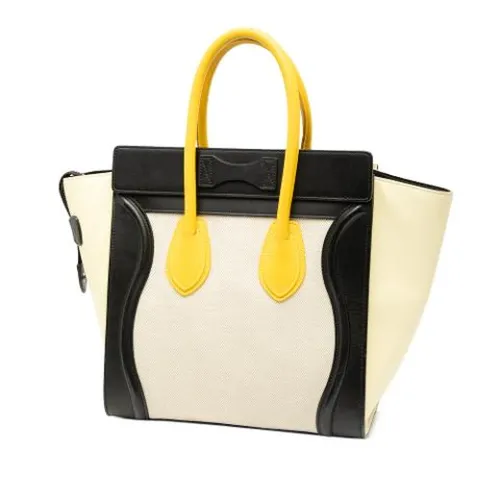Pre-owned Micro Luggage Handbag - Celine Vintage - Modalova