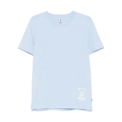Moschino - Tops > T-Shirts - Blue - Moschino - Modalova