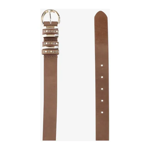 Leather Belt with Studs - Pinko - Modalova