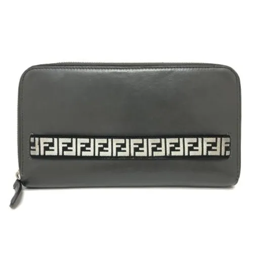Pre-owned Leather Wallet - Fendi Vintage - Modalova