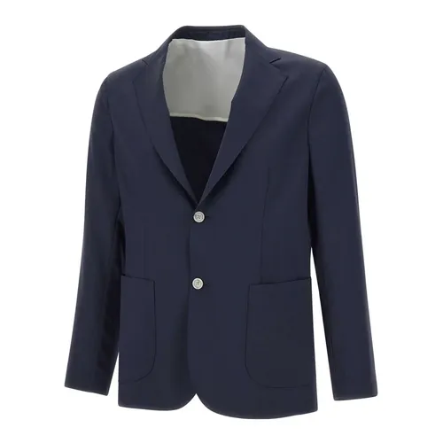 Single-Breasted Blazer - Barba - Modalova
