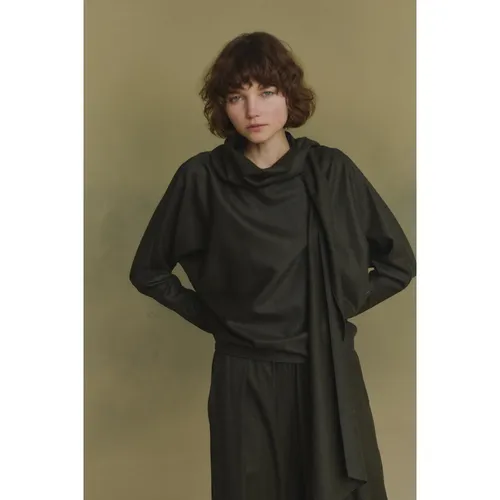 Fabula, dark green virgin wool top - Cortana - Modalova