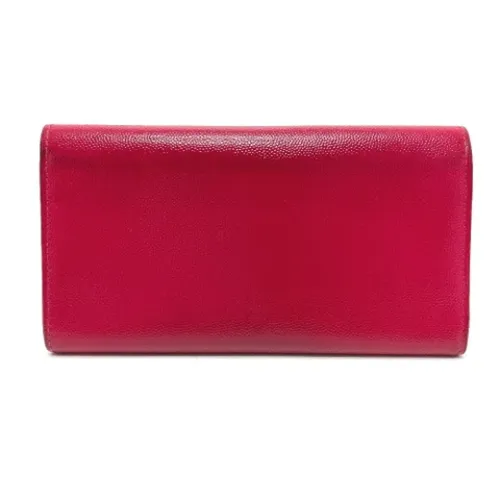 Pre-owned Leather wallets - Yves Saint Laurent Vintage - Modalova