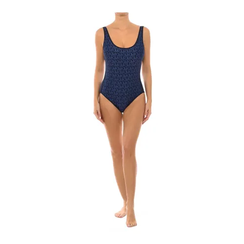 Classic Swimsuit with Minilogo Print - Michael Kors - Modalova