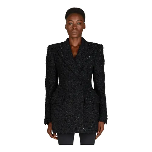 Tweed Hourglass Jacket - Balenciaga - Modalova