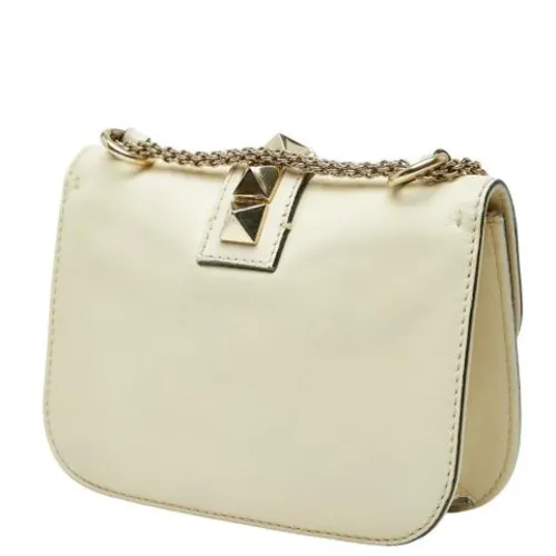 Pre-owned Leather Shoulder Bag - Valentino Vintage - Modalova