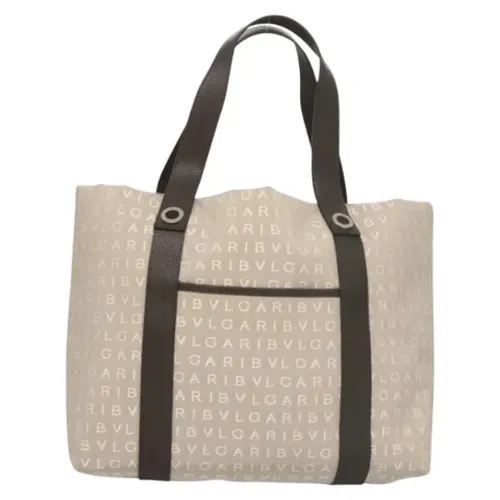 Pre-owned Canvas handbags - Bvlgari Vintage - Modalova