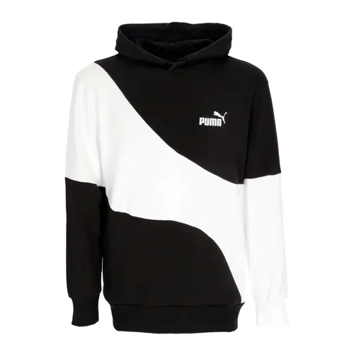 Power Cat Lightweight Hoodie Black - Puma - Modalova