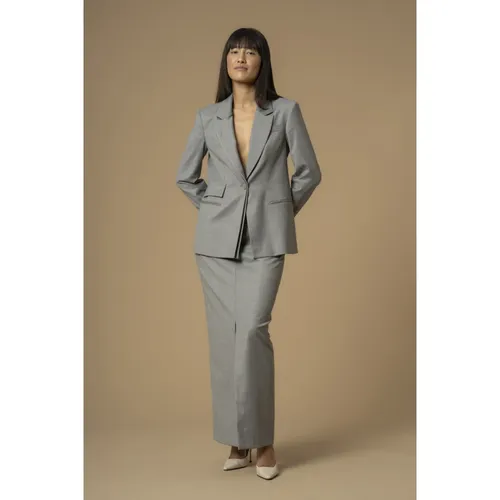 Chic Blazer Jacket with Single Button - Kocca - Modalova