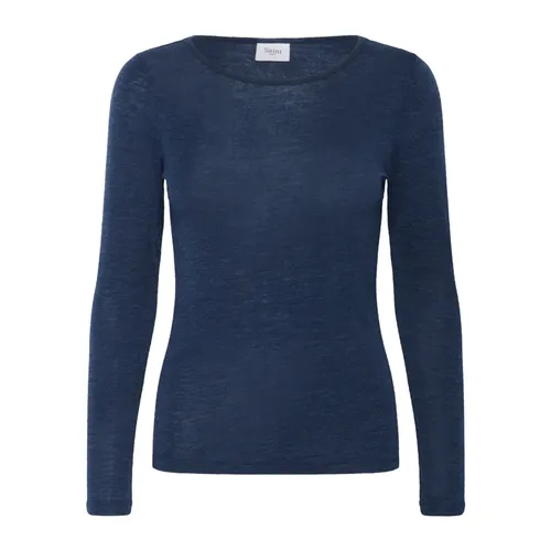 GarimaSZ Wool LS Blouse - Saint Tropez - Modalova
