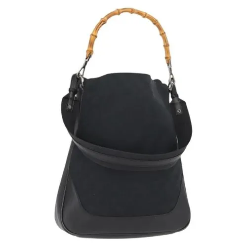 Pre-owned Leather Shoulder Bag - Gucci Vintage - Modalova