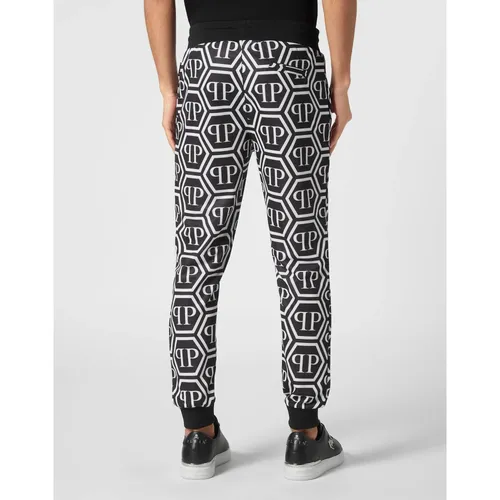 Jogging Trousers Monogram - Philipp Plein - Modalova