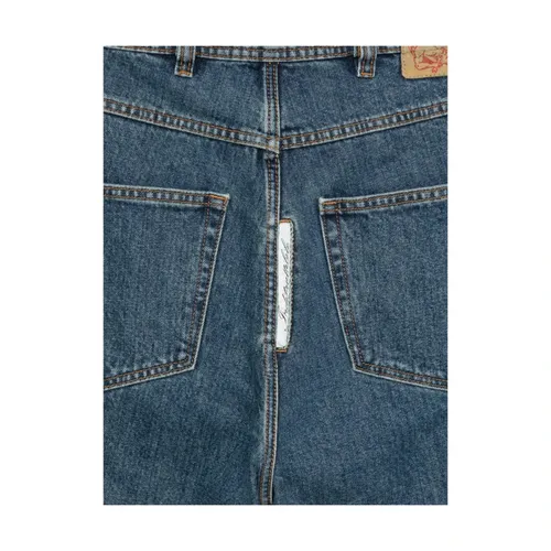 Belt-loop Pocket Jeans - Magliano - Modalova