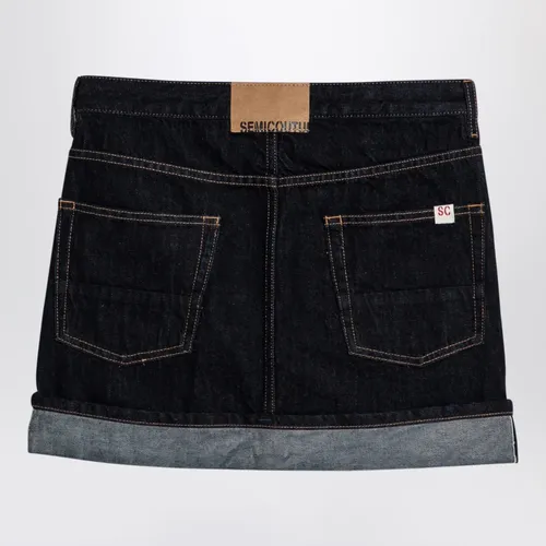 Mini Skirt in Trendy Style - Semicouture - Modalova
