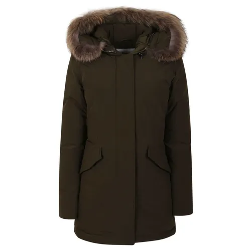 Arctic Raccoon Parka with Fur Hood - Woolrich - Modalova