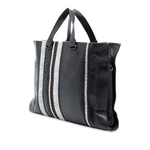 Pre-owned Leather Tote - Bottega Veneta Vintage - Modalova