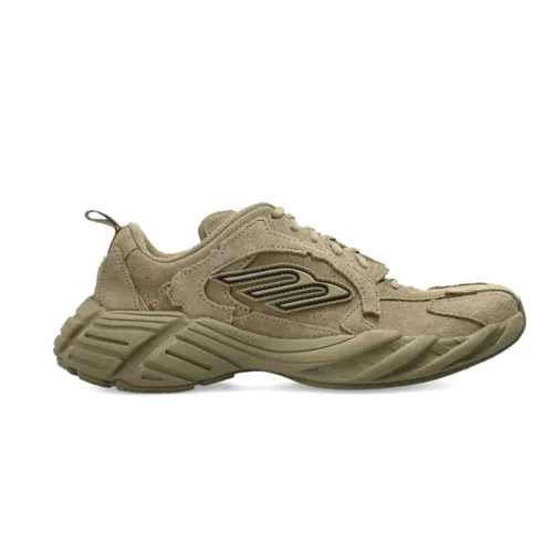 Beige Suede Chunky Sole Sneakers - Balenciaga - Modalova