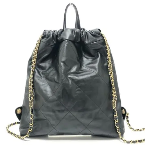 Pre-owned Leather Backpack - Chanel Vintage - Modalova