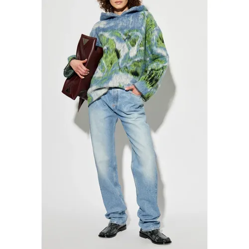 Jeans with logo - The Attico - Modalova