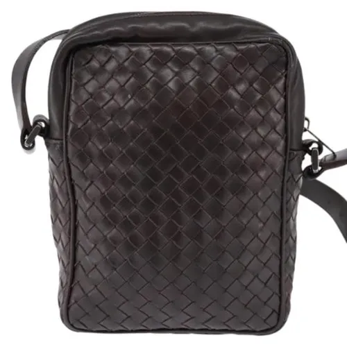 Pre-owned Leather Shoulder Bag - Bottega Veneta Vintage - Modalova