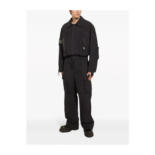 Blue Drawstring Trousers with Pockets - Dolce & Gabbana - Modalova