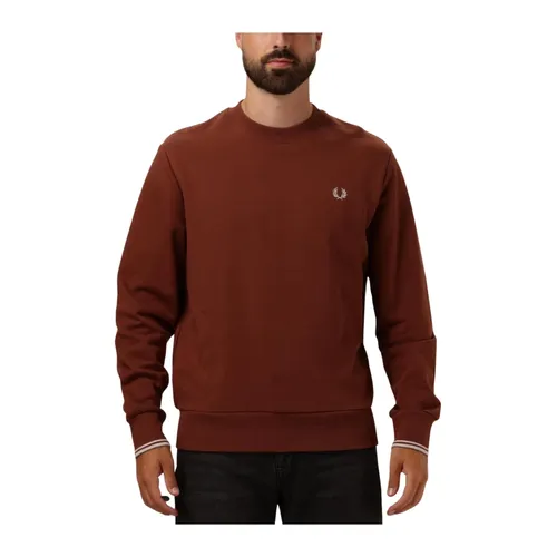Crew Neck Sweatshirt - Fred Perry - Modalova