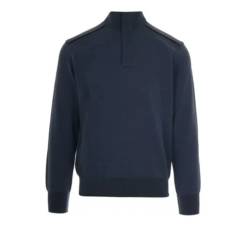 Blaue Avion Wollpullover - Paul & Shark - Modalova