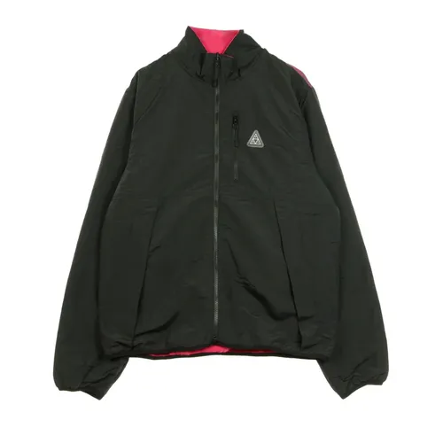 Reversible Black Jacket for Men - HUF - Modalova