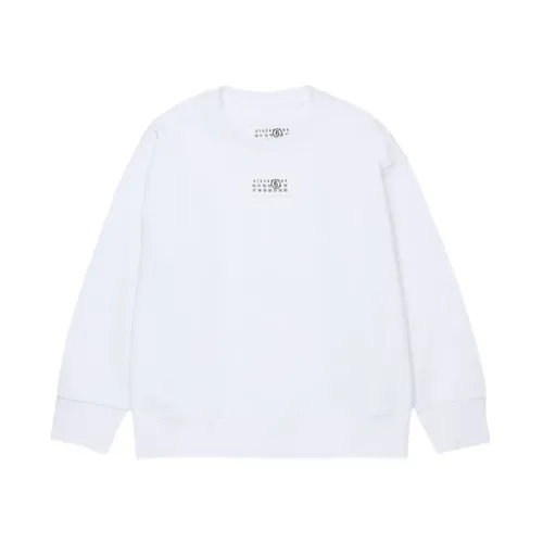 Felpa con applicazione - MM6 Maison Margiela - Modalova