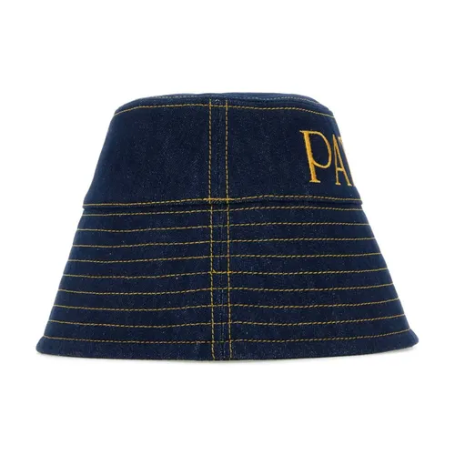 Stylish Dark Blue Denim Hat - Patou - Modalova
