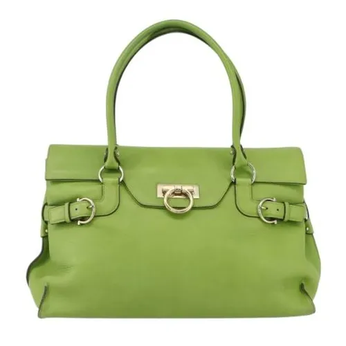 Pre-owned Leather Handbag - Salvatore Ferragamo Pre-owned - Modalova