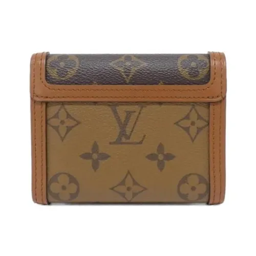 Pre-owned Monogram Reverse Tri-fold Wallet - Louis Vuitton Vintage - Modalova