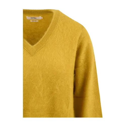 Yellow Sweater Benedicte Model - Notshy - Modalova
