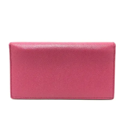 Pre-owned Leather wallets - Bvlgari Vintage - Modalova