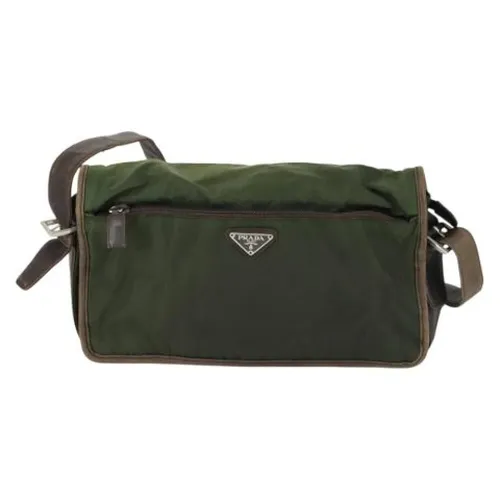 Pre-owned Nylon Cross Body Bag - Prada Vintage - Modalova