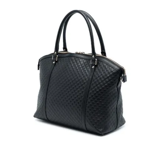 Pre-owned Leather Handbag - Gucci Vintage - Modalova