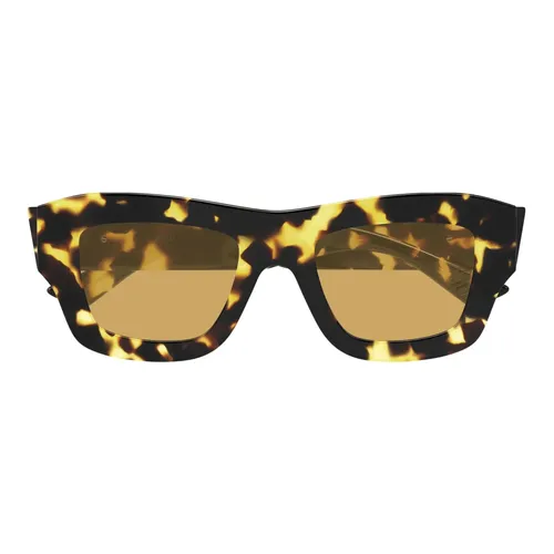 Oversized Squared Sunglasses - Bottega Veneta - Modalova