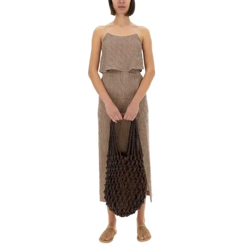 Vertical Stripe Camisole Top - Alysi - Modalova
